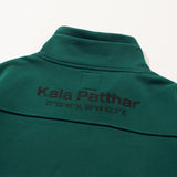 Cotton Napping Turtle String Sweat Shirt - GREEN