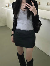 Plan V-Neck Cardigan (4 colors)