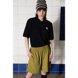 LOGO NYLON SHORT / OLIVE