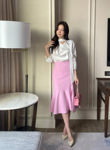 Nezu Span Slit Mermaid Skirt