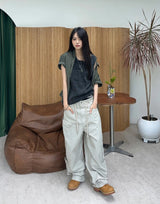 Rudil Crop-Dyed Short Sleeve Shirt