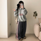 Onring Boxy Half Zip-Up sweatshirt