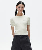 CABLE HALF SLEEVE KNIT