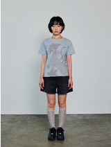 キャットガールインスペースTシャツ