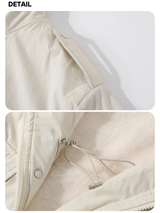 Royal Long Stand Bomber Jacket Fur Coat