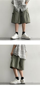 On New Nylon Basket Cargo Shorts