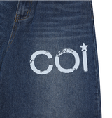 NOKIN SIDE DIRTY LOGO DENIM BANDING PANTS UNISEX