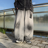 Smoky Washed Wide Sweatpants
