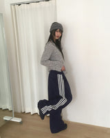 Rayom Lace Track Sweat Pants
