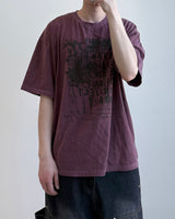 土ロウピグメントショートスリーブTシャツ