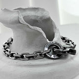 ss-6mm Black line original chain bracelet