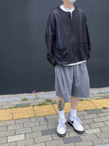 SL ワイドピンタックバミューダパンツ 3C
