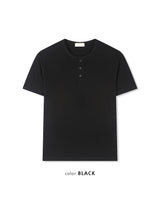ダーリーマッスルフィットヘンリーTシャツ