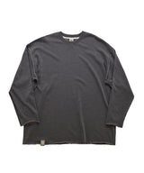 ヴィンテージ P. ダイイングカットアウトボックスTシャツ (Charcoal)