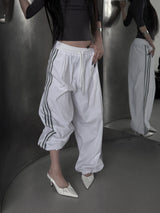 smoke track summer pants (2color)