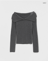 [MADE] ステラオフショルダーゴルジニット Wool 50%