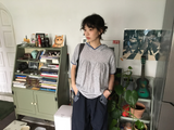 Pisso check string pants (2color)