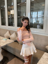 [Made] Larabelle long sleeve / Baby pink