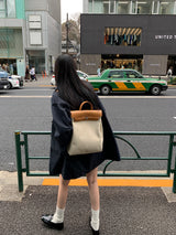 [MADE] Peto Pintuck Mini Skirt