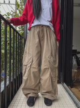 ハートポケットパラシュートカーゴパンツ