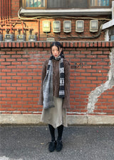  HIGHNECK BUTTON KNIT
