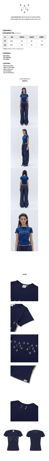 ロゴバンドTシャツ-ウーマン (T16115S)