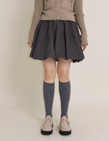 Cush Banding Pumpkin Balloon Mini Skirt