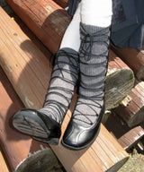 Knitty 0065. レースアップ ニットブーツ - 2カラー
