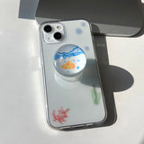 フレンズインザシーフォーンケーススマホグリップセット
