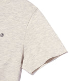 ユニハンドドローウィングロゴワーディングTシャツ【オートミール】
