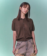 [NF] MILD HACHI KNIT CARDIGAN_(BROWN)_F24QB302