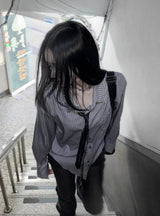 Silk Stripe Classic Shirt