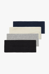 Foldable ribbed hair band