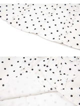 Rosalie Dot Frill Blouse