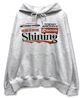 シャイニンググラフィックコーミングフーディー_Melange