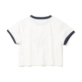 ライフイズアピーチクロップリンがーTシャツ_ホワイト
