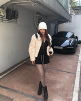 Big check stockings