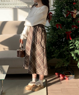 Betty Check Skirt