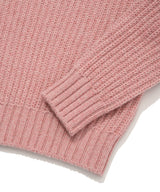 Women’s Multi-Yarn V-Neck Knit Light Pink