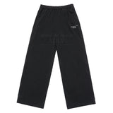 24FW BASIC LOGO NYLON SET UP PANTS BLACK 