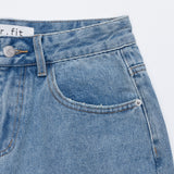 DESTROYED WIDE DENIM PANTS code 21006