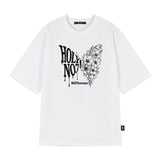 BLOOM BUTTERFLY OVER FIT SHORT-SLEEVE T-SHIRT_WHITE