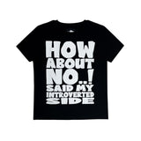 HOW ABOUT NO TEE (BLACK)