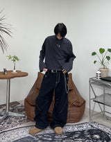 テーブルダートカーブドスナップパンツ