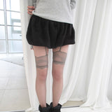 sheer garter stocking