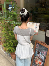 #Dot Pattern Hair Scrunchie