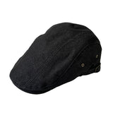 Denim hunting cap