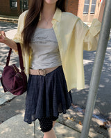 [ORIGINAL] Allen frill check skirt