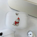 サンタハートキャット AirPods ケース_マット