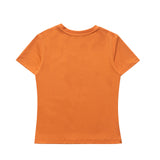 リナフローラルロゴTシャツ